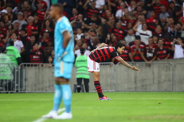 Pedro comemora gol - Metrópoles