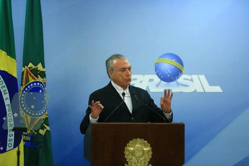 Michel Temer pede suspensão de inquérito no STF em pronunciamento - imagem 2 Michel Temer pede suspensão de inquérito no STF em pronunciamento - imagem 2