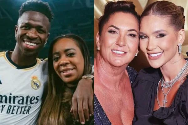 Foto entre mães de Vini Jr e Virginia termina em “climão”