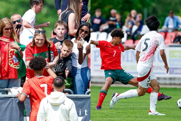 Foto colorida de Cristiano Ronaldo Jr - Metrópoles