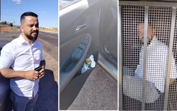 imagem colorida padre preso dirigir embriagado - Metrópoles