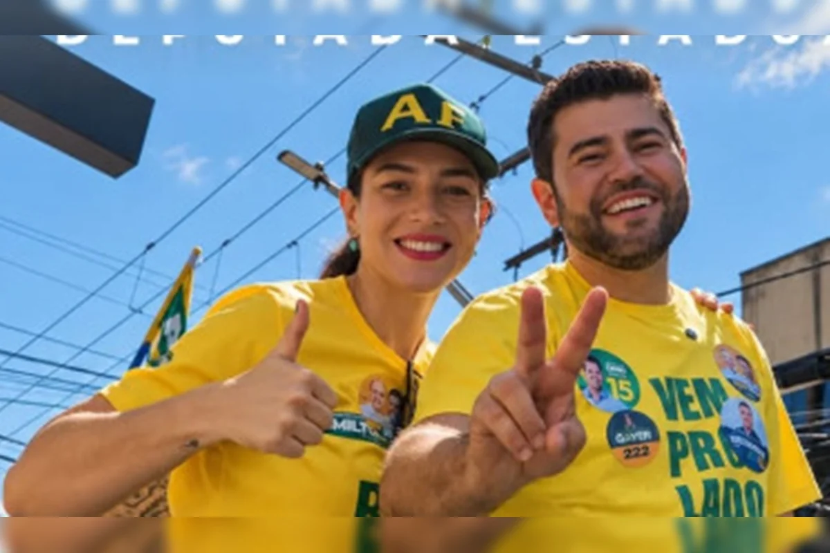 Ana Caroline e o marido Amilton Ana Caroline e o marido Amilton