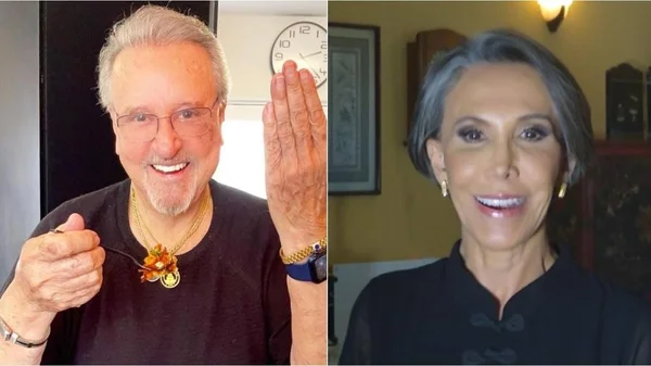 Carlos Villagran e Florinda