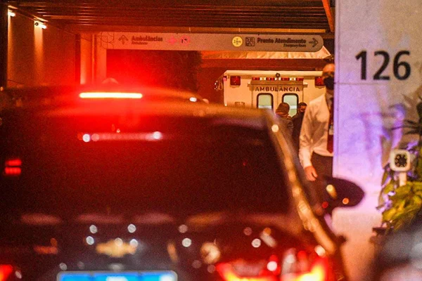Presidente Jair Bolsonaro chega ao Hospital Vila Nova Star, na zona sul de São Paulo