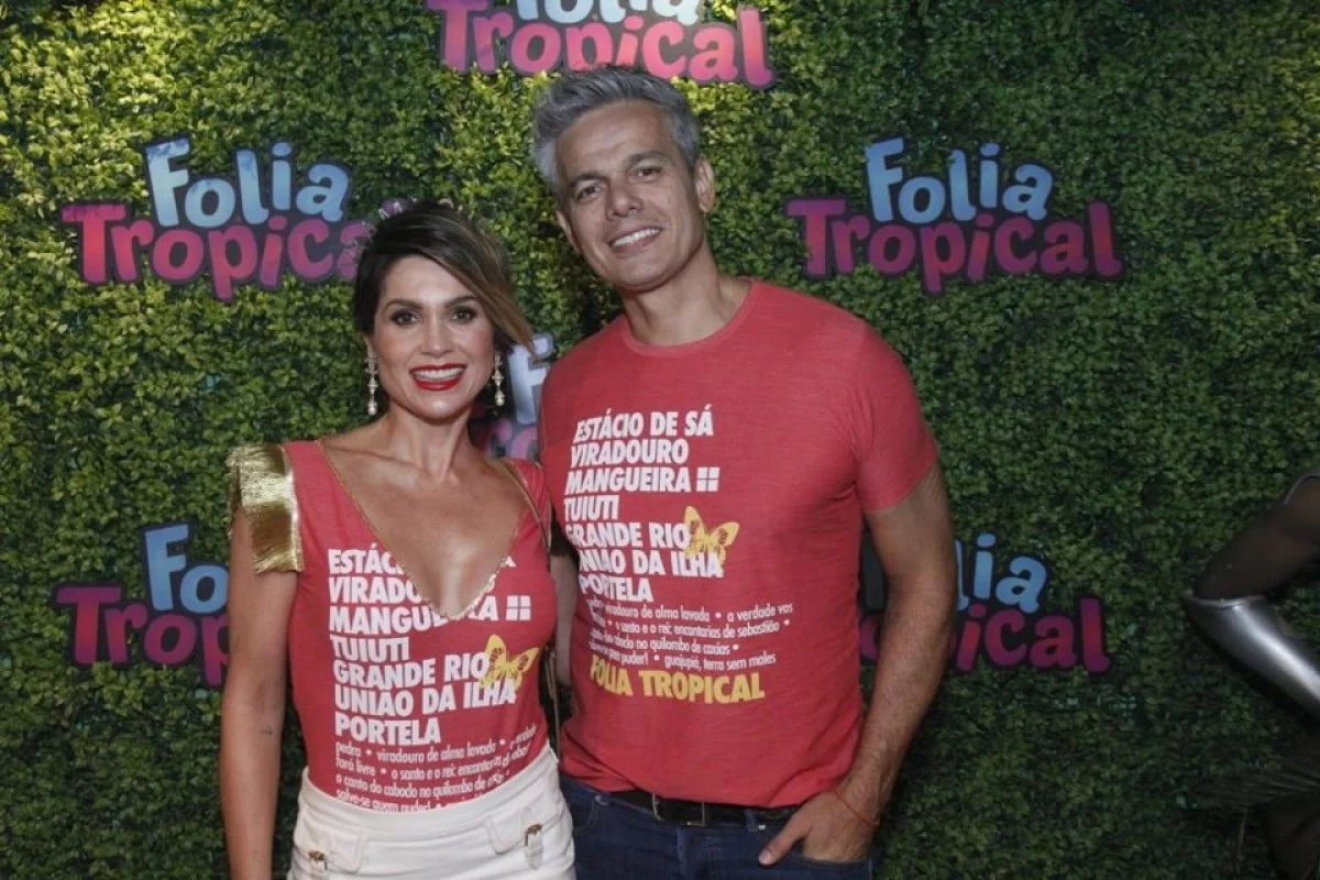 Ela é casada com Otaviano Costa Ela é casada com Otaviano Costa