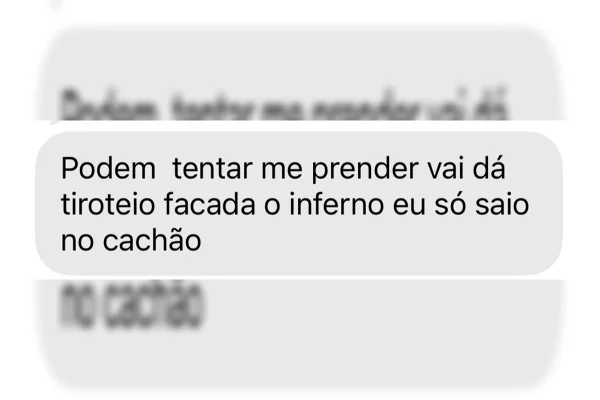 “Só me leva se matar”: caminhoneiro desafia polícia após quebrar protetiva