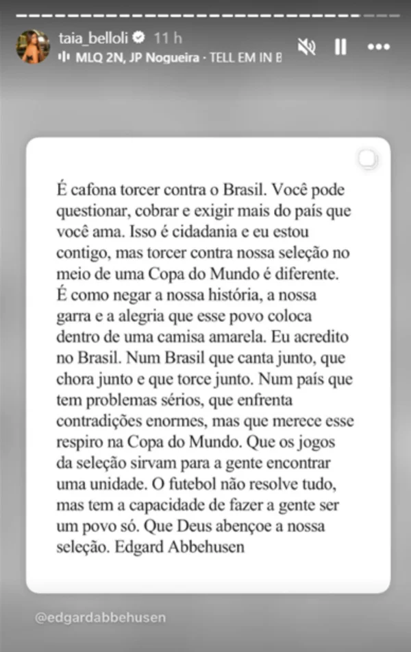 Esposa de Raphinha faz pedido após críticas ao jogador - destaque galeria