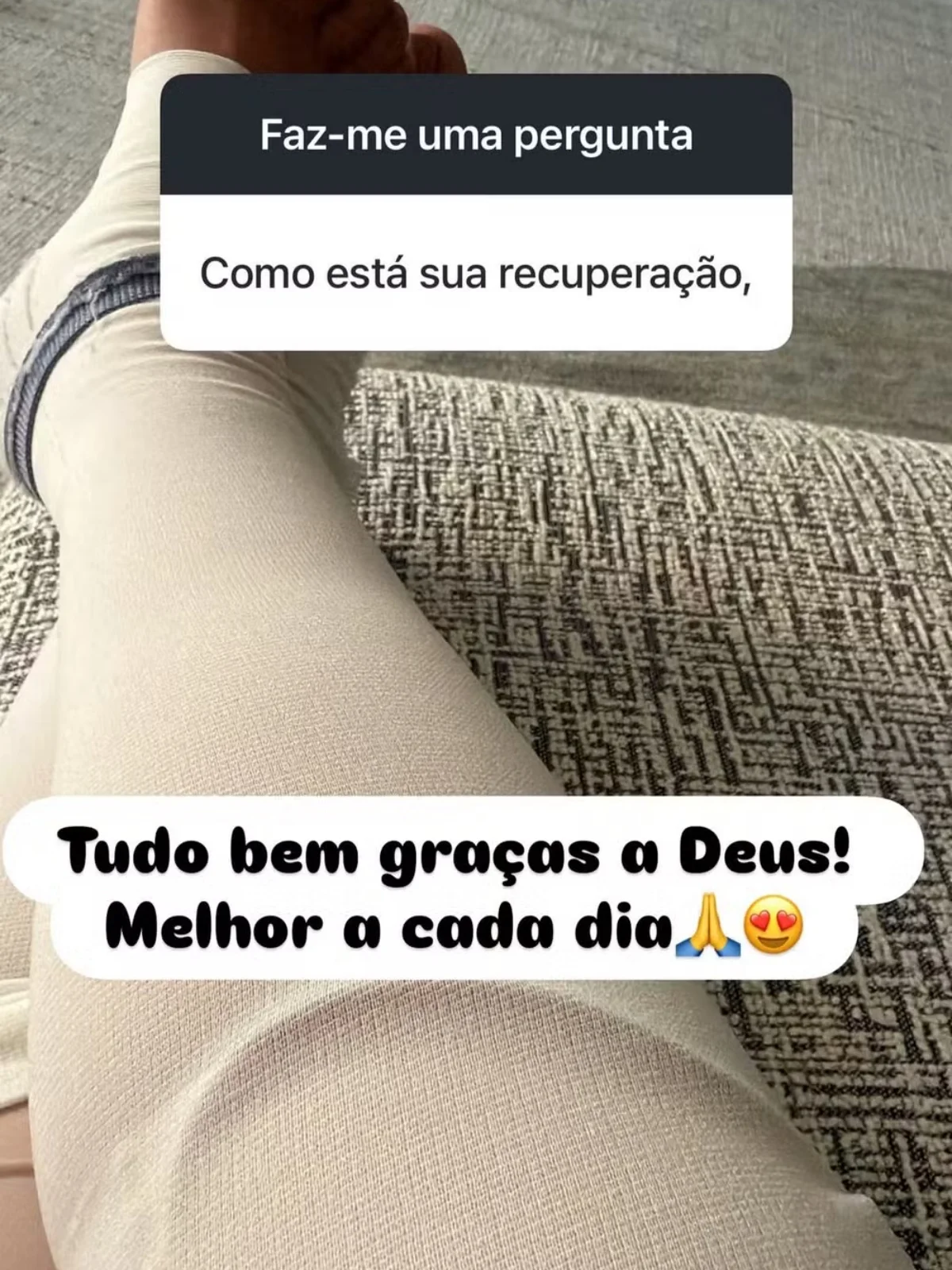 Simone Mendes contou como anda sua recuperação. Simone Mendes contou como anda sua recuperação.