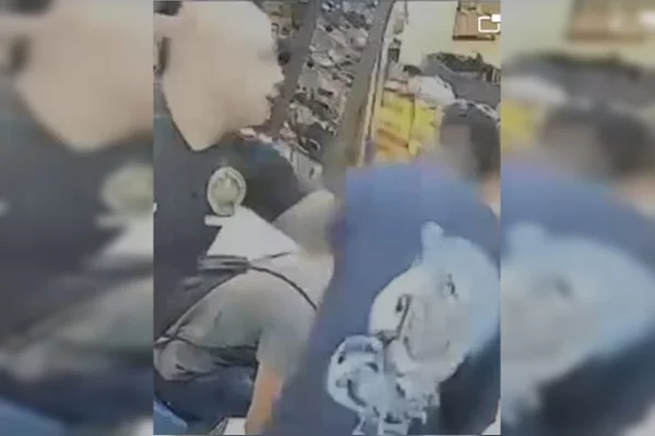 Policial militar agride vendedor com socos em feira no DF