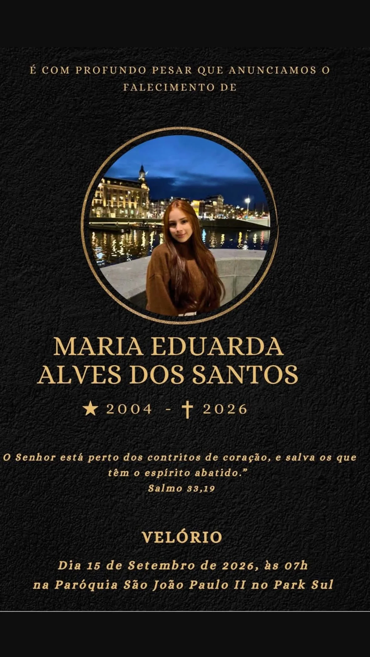 Tiktoker Duda Alves morre aos 22 anos e causa comoção nas redes - imagem 1 Tiktoker Duda Alves morre aos 22 anos e causa comoção nas redes - imagem 1