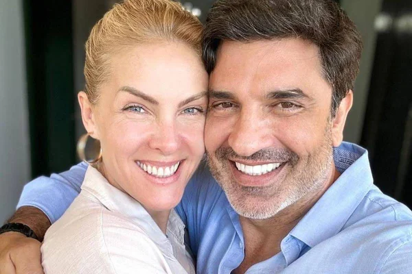 Foto colorida de Ana Hickmann e Edu Guedes - Metrópoles