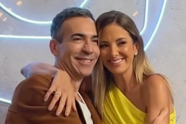 César Tralli e Ticiane Pinheiro