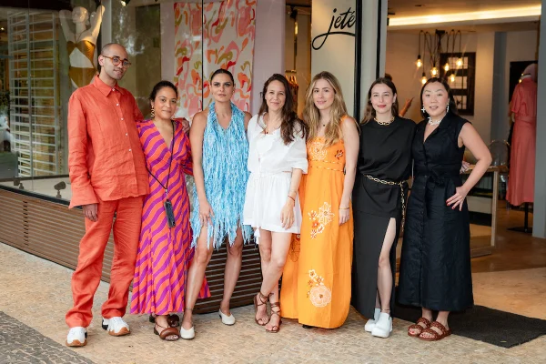 Jeté recebe convidados em tarde de compras com a multimarcas Pinga