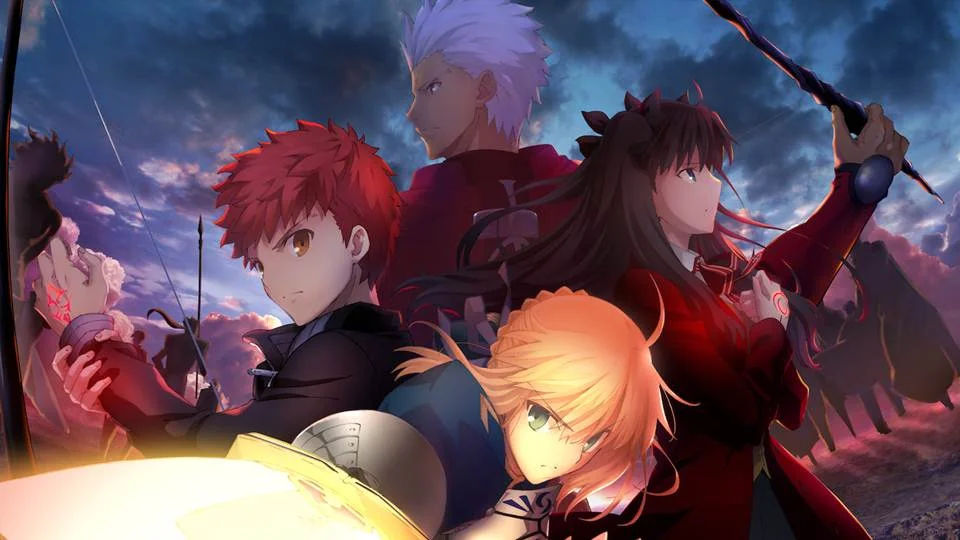 <strong><a href="https://www.netflix.com/title/80040330">Fate/Stay Night: Unlimited Blade Works</a>:</strong> Dois estudantes formam uma aliança ao serem escolhidos para competir em um torneio secreto que oferece como prêmio a posse do Cálice Sagrado <strong><a href="https://www.netflix.com/title/80040330">Fate/Stay Night: Unlimited Blade Works</a>:</strong> Dois estudantes formam uma aliança ao serem escolhidos para competir em um torneio secreto que oferece como prêmio a posse do Cálice Sagrado