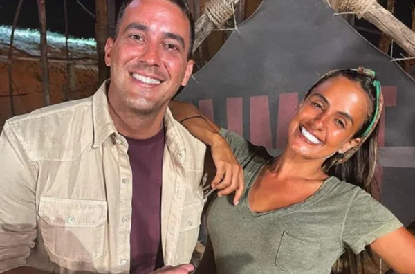 André Marques e Carol Peixinho juntos