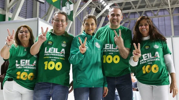 Leila Pereira é eleita 1ª presidente mulher da história do Palmeiras