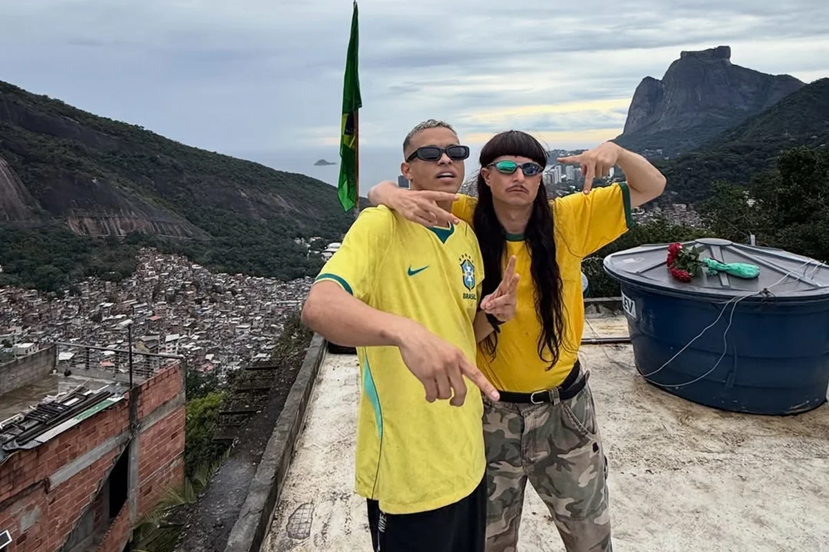 Iae Break e Oliver Tree no Rio de Janeiro Iae Break e Oliver Tree no Rio de Janeiro