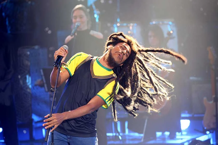Ícaro Silva chegou a interpretar Bob Marley Ícaro Silva chegou a interpretar Bob Marley