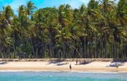 Praia da Cueira na ilha de Boipeba 