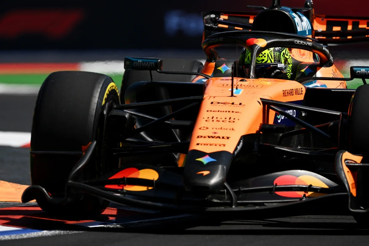 Norris lidera último treino no México; Bortoleto não registra tempo — F1