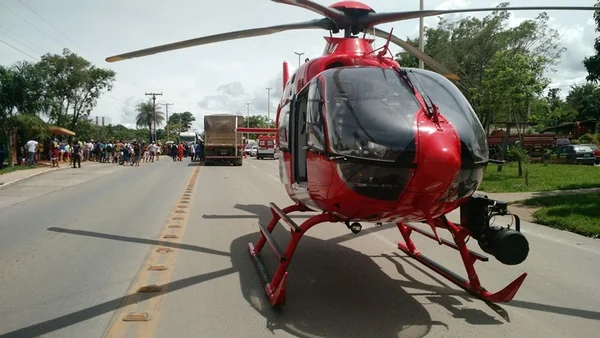 Garoto de 7 anos é atropelado por caminhão na DF-150, na Fercal