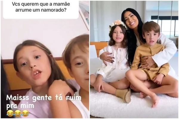 Simaria fala aos filhos sobre namoro e ouve resposta inusitada