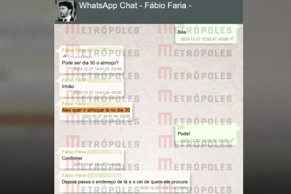 Caviar e trufa: almoço de Moraes foi articulado por Fabio Faria com Vorcaro - destaque galeria