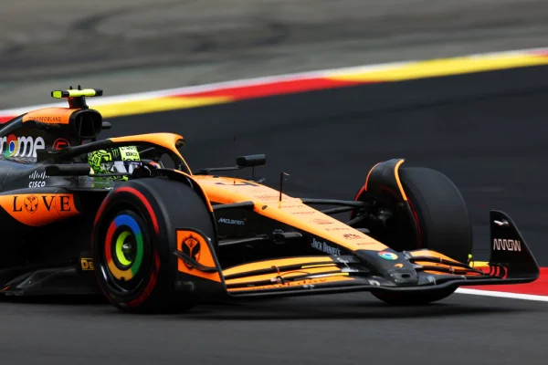 Imagem colorida da classificação para o GP da Bélgica- Metrópoles