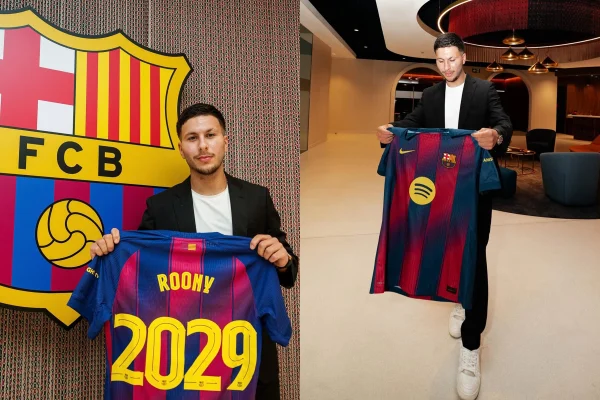 Foto colorida de Roony, do Barcelona - Metrópoles