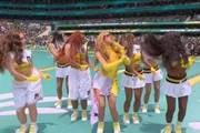 Shakira durante a abertura da Copa do Mundo
