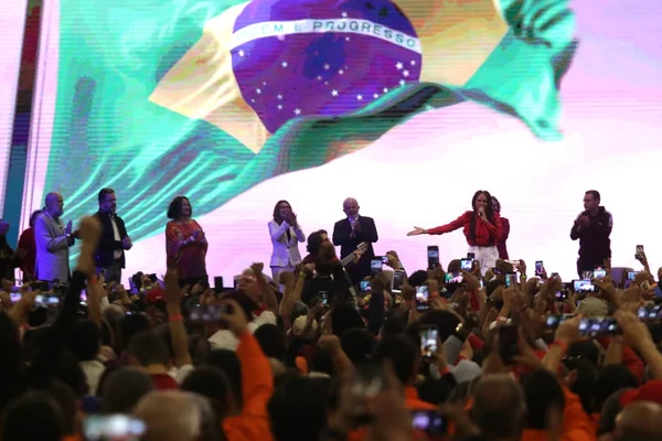 lançamento da chapa Lula-Alckmin