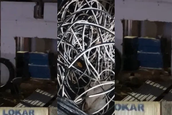 furto fiação elétrica