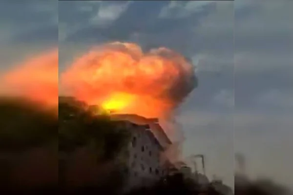 Incêndio na Índia