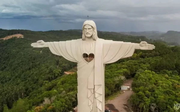 Cristo Redentor em Encantado, Rio Grande do Sul