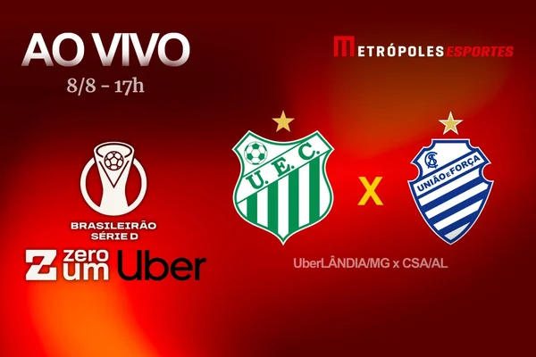 Série D ZeroUm: Metrópoles transmite UberLÂNDIA-MG x CSA-AL ao vivo