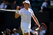 João Fonseca avançou para a segunda rodada em Wimbledon. João Fonseca avançou para a segunda rodada em Wimbledon.