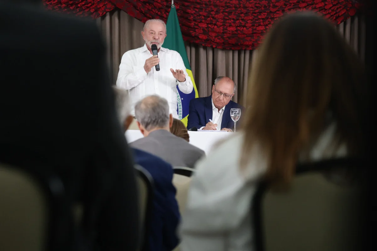 Presidente Lula e Geraldo Alckmin Presidente Lula e Geraldo Alckmin