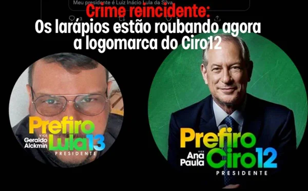 Ciro acusa petistas de se apropriarem da sua marca: “Roubalheira”