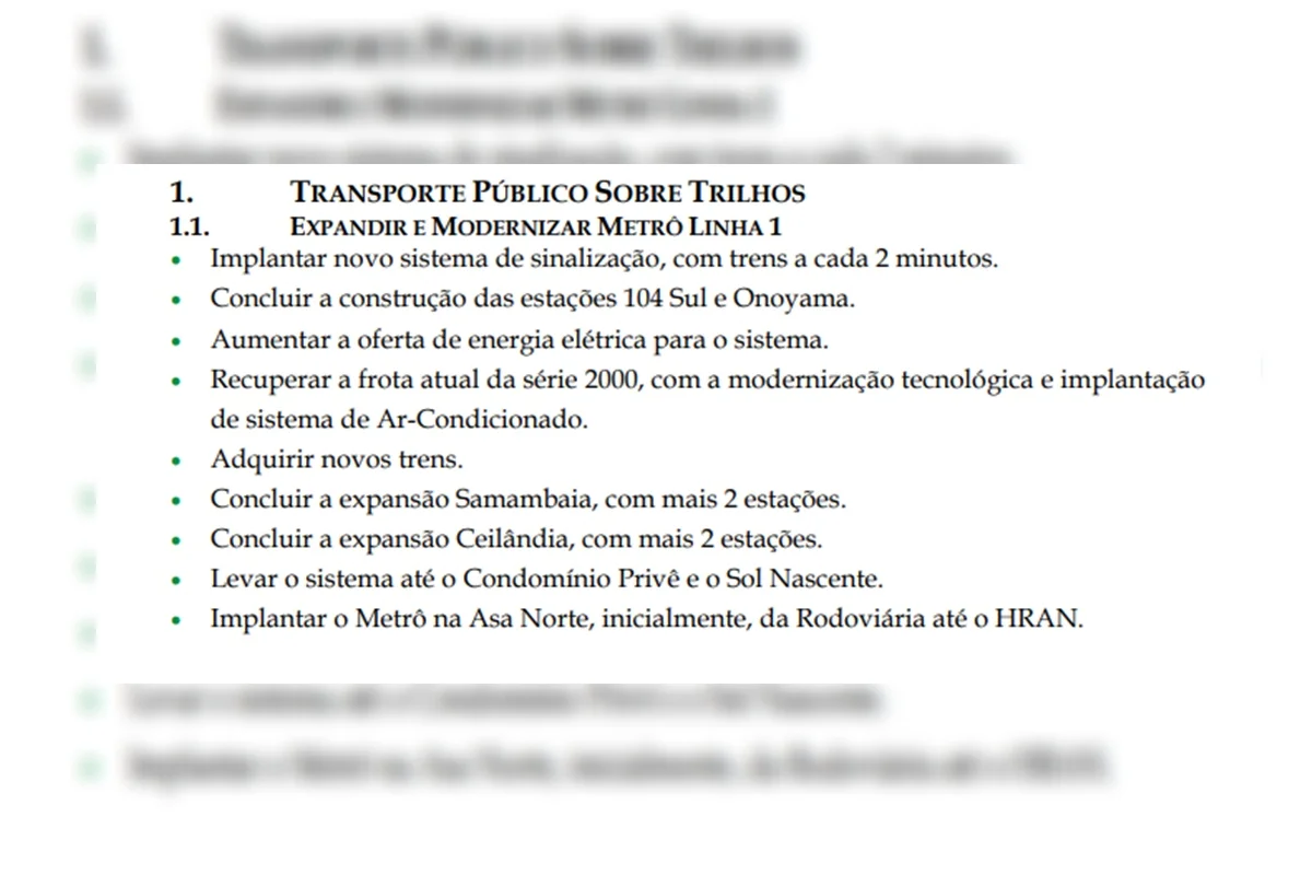 Propostas do candidato José Roberto Arruda Propostas do candidato José Roberto Arruda