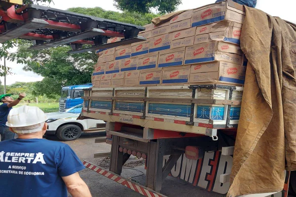 Receita do DF apreende R$ 600 mil em mercadorias irregulares na BR-020