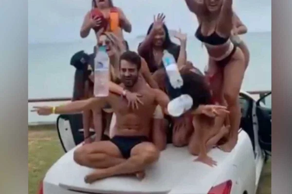 Barraco do Leblon: motorista faz vídeo com mulheres levando garrafadas