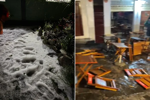 Chuva forte deixa hospital sem luz e causa inundações em Diamantina (MG)