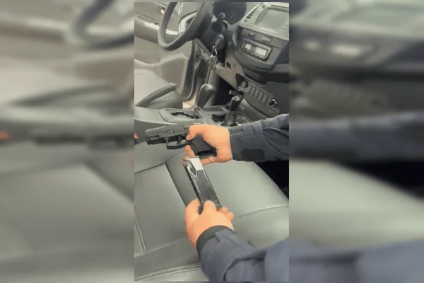 CAC é preso pela PMDF por porte ilegal de arma de uso restrito