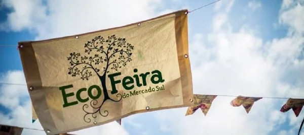Ecofeira do Mercado Sul reúne artistas que trabalham com economia solidária