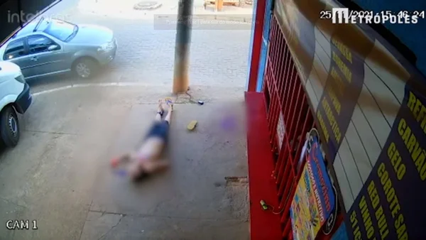 Imagens fortes: homem atira 3 vezes e mata ex-parceiro de crime no DF
