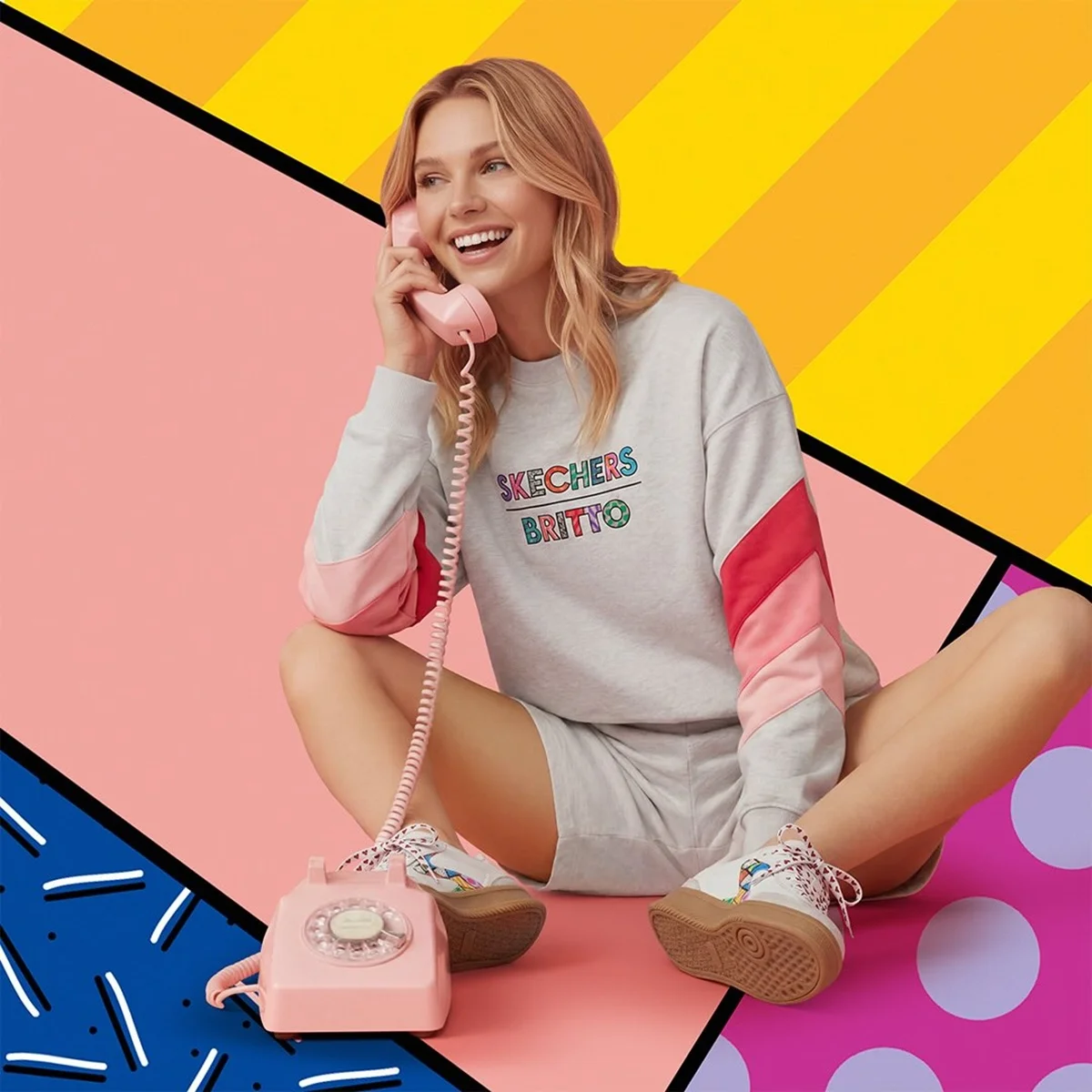 Coleção Britto X Skechers Coleção Britto X Skechers