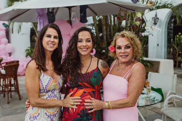 Martha Lima, Isabela e Mercia Crema