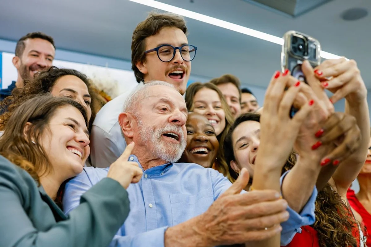 Presidente da República, Luiz Inácio Lula da Silva, durante encerramento da plenária com parlamentares, em Brasília