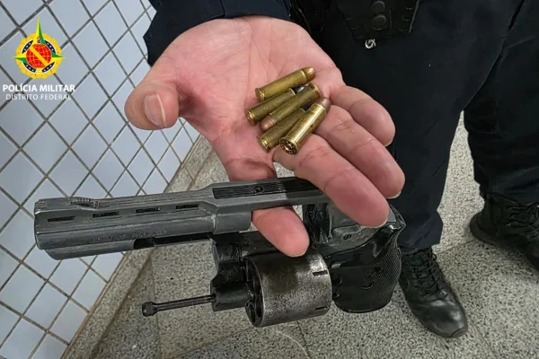 Homem é detido após tentar entrar com revólver no Carnaval do DF