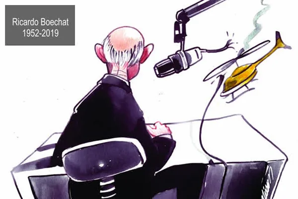 Cartunistas criam exposição virtual em homenagem a Ricardo Boechat